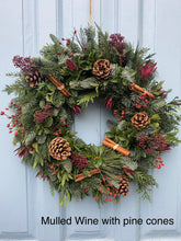 Load image into Gallery viewer, Bespoke luxury Christmas wreaths 2025