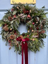 Load image into Gallery viewer, Bespoke luxury Christmas wreaths 2025
