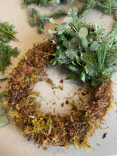 Load image into Gallery viewer, Christmas wreath workshop
